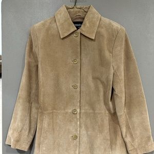 Bernardo Suede Jacket